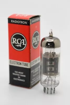 BEST NOS RCA 6CX8 Vintage Tube For Fender Super Twin Amp CB-19 Hallicrafters • £7.68