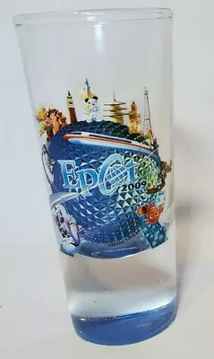 Disney Epcot Large Shot Glass Disneyland  Souvenier 2009 • $14.99