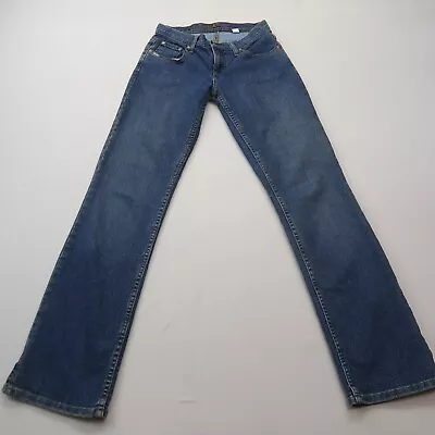 Cruel Girl Womens Relaxed Bootcut Jeans Size 1 Dark Wash Western Stretch • $19.99