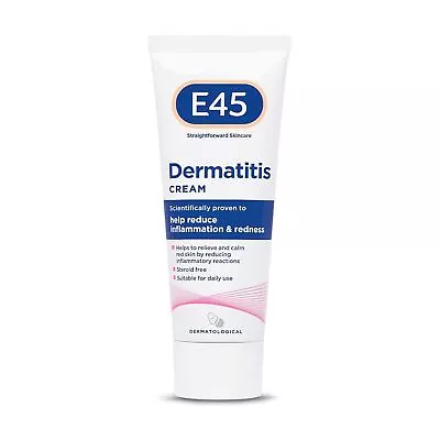 E45 Dermatitis Cream For Inflammation And Redness – 2 X 50ml Long Exp • £19.89