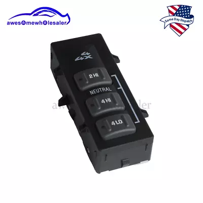 4x4 4WD Wheel Drive Selector Switch For Chevy Silverado 1500 GMC Sierra 2500 • $14.59