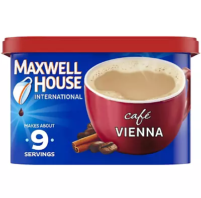 Maxwell House International Café Flavored Instant Coffee Café Vienna 9 Ounce • $6.62