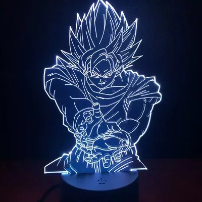 £23.99 • Buy Goku Dragon Ball Z GT Super Kakarot LED Multi Colour Lamp
