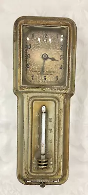 Vintage Honeywell Art Deco Chronotherm Clock Thermostat For Parts Or Repair • $29.99
