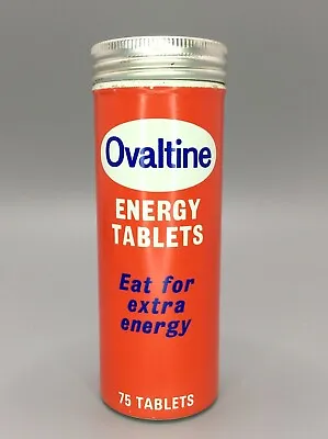 Scarce Ovaltine ENERGY TABLETS Tin Vintage • $35