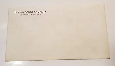 The Anaconda Company Montana 59711 Addressed Envelope Vintage Mining Ephemera  • $8.95