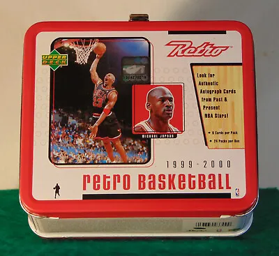 1999-00 UD Retro Basketball Michael Jordan Lunch Box--No Cards • $35.99