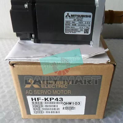 Mitsubishi HF-KP43 HFKP43 AC Servo Motor 400W Original New In Box Free Ship • $532.08