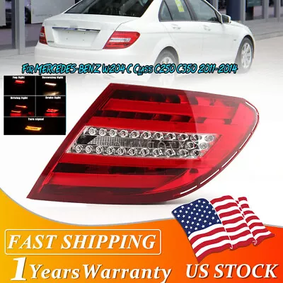 Right LED Tail Light Rear Lamp For MERCEDES-BENZ W204 C250 C350 2011-2013 2014 • $97.39