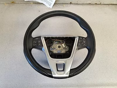 2012 Volvo S60 Black Leather R Design Steering Wheel • $129.95