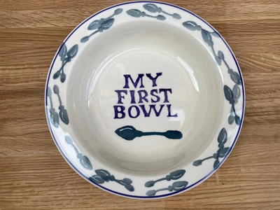 £25 • Buy Emma Bridgewater Childs Bowl/ Porringer Spongeware 1994 Rare.