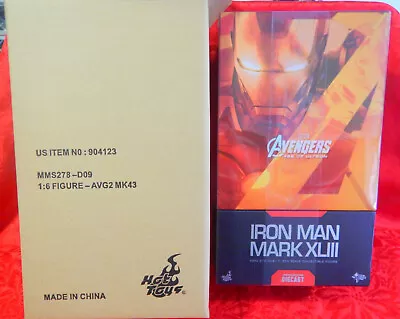 Hot Toys 1:6 Iron Man Mk 43 MMS278 Diecast • $599.95
