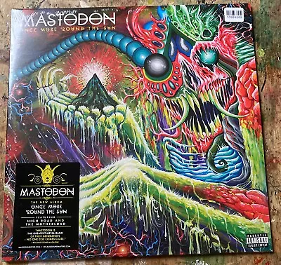 Mastodon : Once More Round The Sun Dbl Vinyl (LP 2014) Original Still Sealed • $49.72