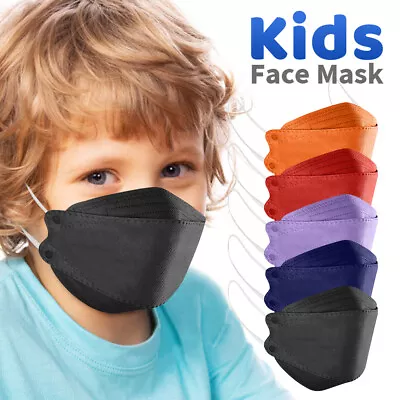 KF94 Certified Bulk✅40/100PCS Disposable Respirator KF94 3D Kid Face Mask✅ • $9.99