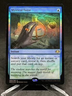 Mystical Tutor- FOIL Dominaria Remastered Magic The Gathering NM • $8.49