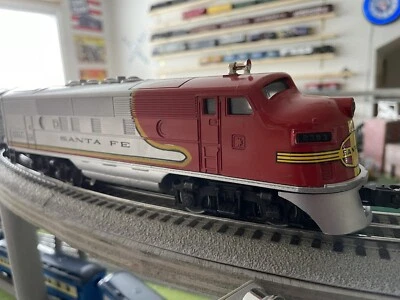 $150 • Buy Lionel SANTA FE DIESEL 2383 A & B W/MTH PASSENGER CARS