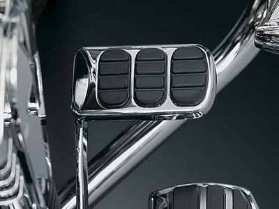 $25.99 • Buy Motorcycle Chrome Brake Pedal Pad Covers For Yamaha V-Star 650 Classic 950