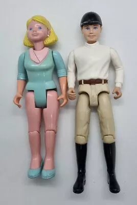 Fisher Price / Mattel 90s 00s Vintage My Loving Family Doll Figures  × 2 • $30