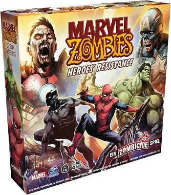 Marvel Zombies: Heroes’ Resistance Comic Board Game Spiderman Wolverine. GERMAN • £45