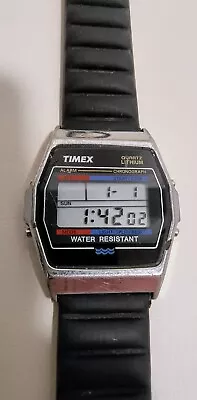 Early Vintage Timex T80 Digital Quartz Watch  Retro  • $29.14