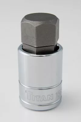 Titan 15621 1/2-Inch Drive X 21mm Hex Bit Socket - 21 Mm • $11.37