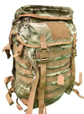 £94.95 • Buy NEW British Army Military UKSF SAS PRI MTP 45 Litre Infantry Bergen Rucksack