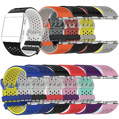 $10.33 • Buy For FitBit Ionic Replacement Sports Silicone Watch Strap Band Wristband Bracelet