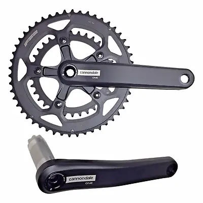 Cannondale One 50-34T Compact Road-Cross-Gravel Crankset 170mm BB30 11 Speed • $119.99