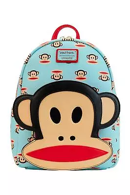 Loungefly Paul Frank Mini Backpack Julius Pocket New Official Blue • $45.56