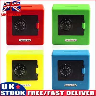 £5.37 • Buy Combination Lock Money Coin Saving Storage Box Code Cash Safe Case Piggy Bank