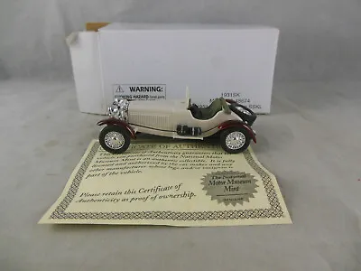 National Motor Museum Mint 1931 Mercedes Benz SSKL Mille Miglia 1:43 Scale • £24.50
