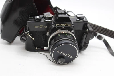 £40 • Buy F Vintage Minolta SRT 101 SLR Camera W/ 1.4 58mm Lens & Case