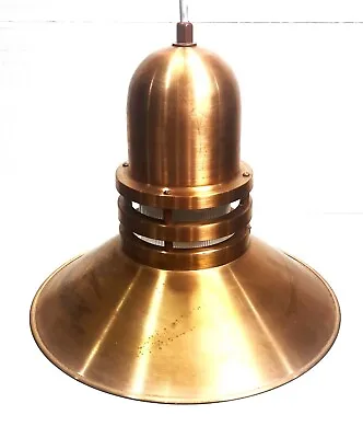 Louis Poulsen Style Electric Copper Pendant Ceiling Light Fixture 16  NICE -1g • £337.27