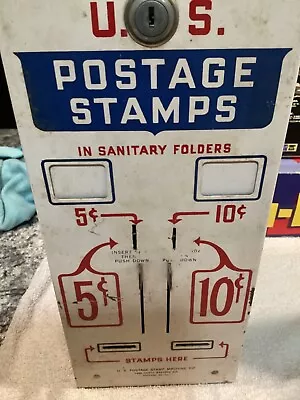 USPS Postage Stamp Machine Vintage 5/10 Cents • $79.99