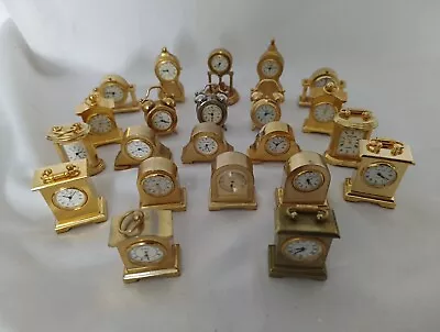 22 X Novelty Clocks Napoleon Hat Other Mantle Clocks B15 • £9.99