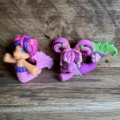 My Little Pony Mermaid Scootaloo Cheerilee MLP Hasbro Ponyville 2009 Figures • £12