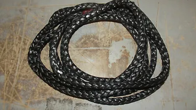 NEW 3/8 X 10' Dyneema Winch Line Synthetic Pulling Rope 12-Strand Braid • $12