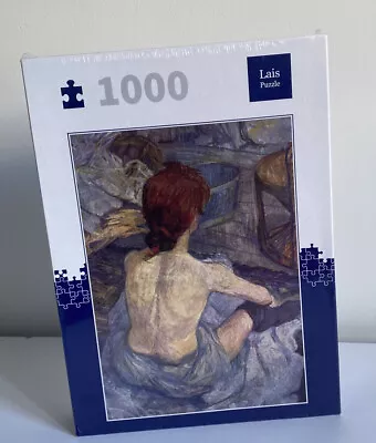 Lais Jigsaw Puzzle 1000 Piece Toulouse Lautrec Die Toilette New Sealed • £11.99
