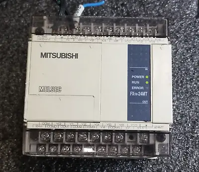 Mitsubishi MELSEC PLC FX1N-24MT-001 FX1N24MT001 PLC Controller Used #IN • $49.95