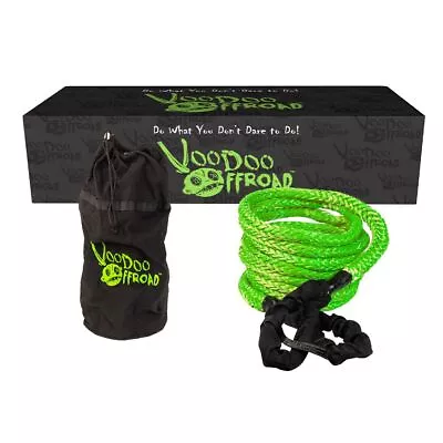 VooDoo Offroad 1300002A 2.0 Santeria Series 7/8  X 30 Ft Kinetic Recovery Rope • $119.95