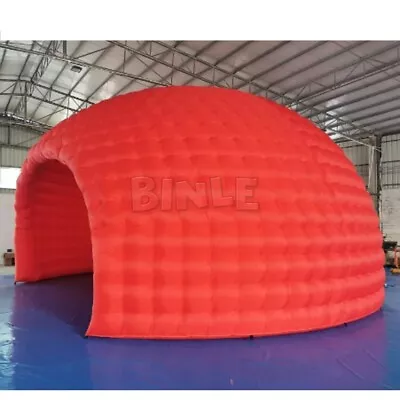 Inflatable Dome Tent Marquee Outdoor Festival Party Event House Igloo Red Giant • £1107.08