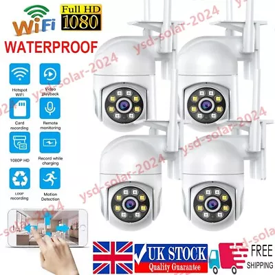 Waterproof WIFI IP Camera Outdoor Waterproof CCTV HD Smart Home Security IR Cam • £59.59