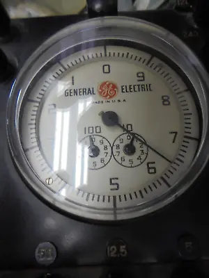Vintage Ge Watthour Meter Standard Type 1b-10 • $85.50