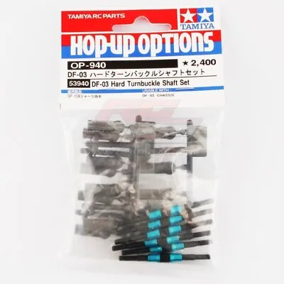 Tamiya 53940 RC DF-03 Hard Turnbuckle Shaft Set For Dark Impact/Keen Hawk/DF03RA • $22.90