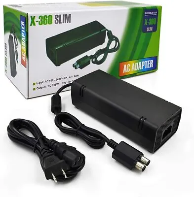 $17.95 • Buy Power Supply For Xbox 360 Slim AC Adapter Replacement For Xbox 360 Slim Console