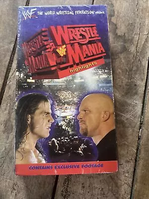 WWF WrestleMania XIV - Mike Tyson  ( VHS 1998 WWF ) NEW Sealed - NOS VHS • $9.99