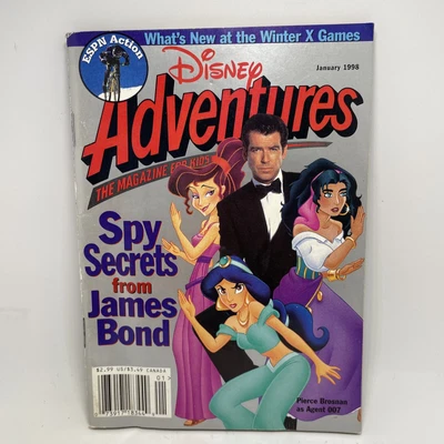 $3.11 • Buy Disney Adventures January 1998 X Games ESPN James Bond Pierce Brosnan Vintage