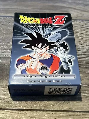 DBZ Score Saiyan Saga Hero EMPTY Starter Box! Rule Book Scouter And Sword • $19.99