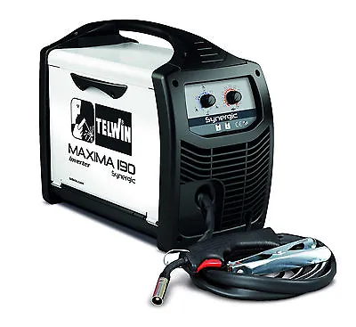 Telwin Maxima 190 Disposable Reg Kit 170amp Gas/gasless Synergic MIG/MAG Welding • £460