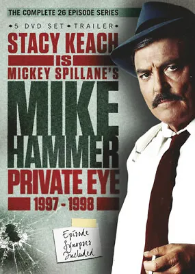 Mike Hammer Private Eye 1997-1998 (5 DVD Set 1997) Like New • $15.95